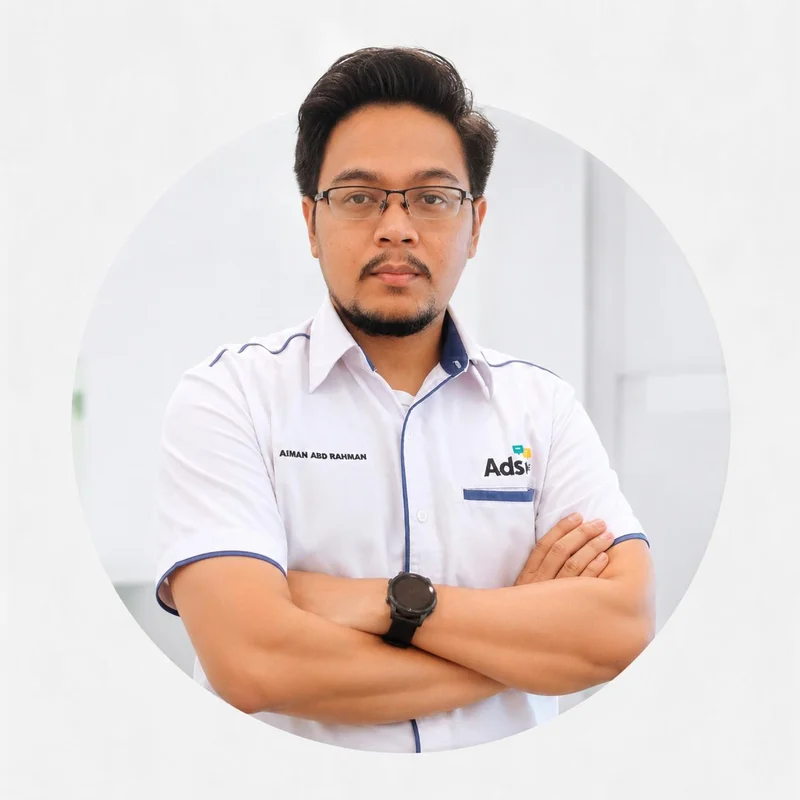 Muhammad Aiman Abd Rahman, pengasas Adsolution