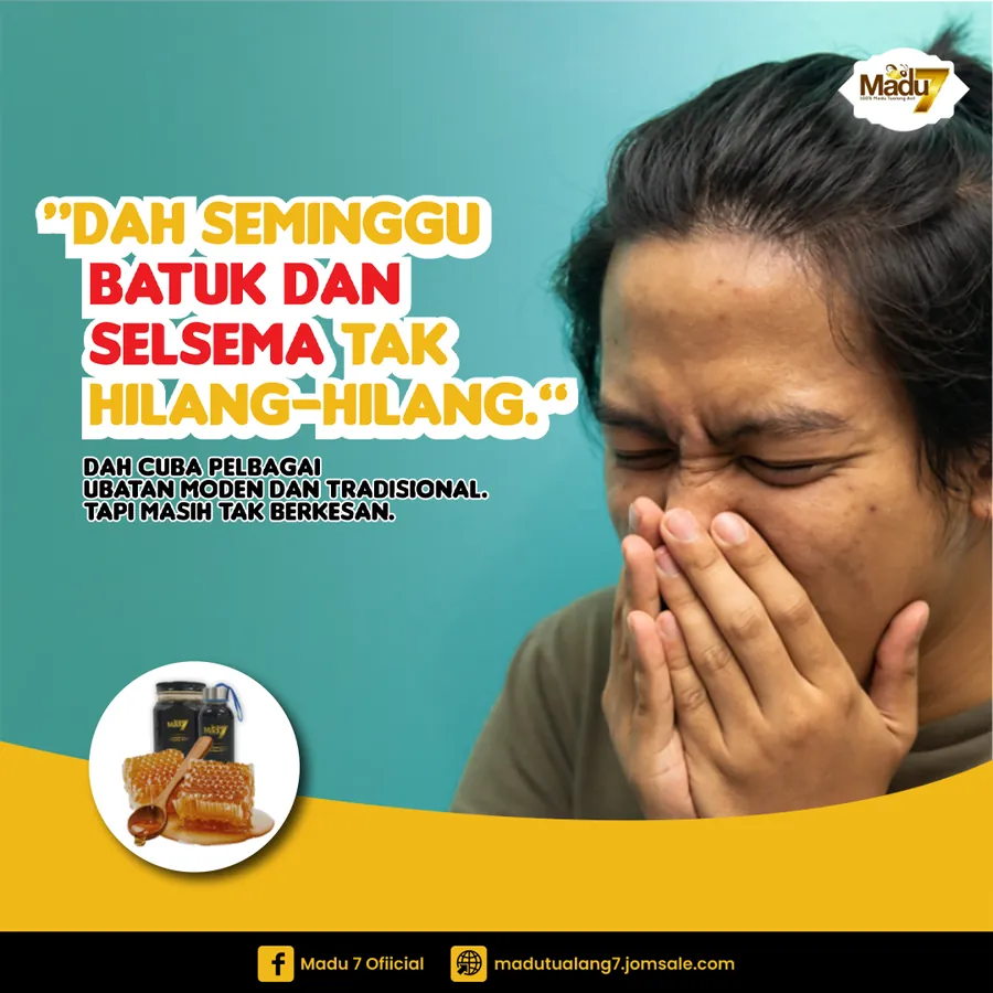 Poster iklan Madu Tualang 7 - Kesihatan