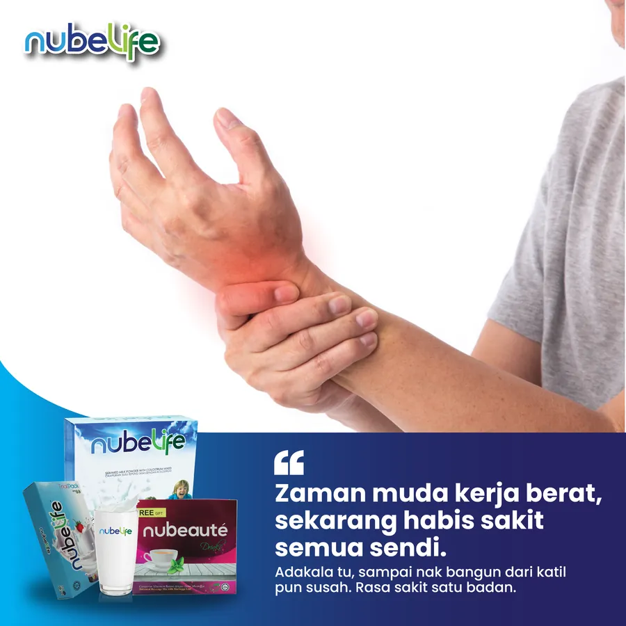 Poster iklan NUBELIFE - Kesihatan