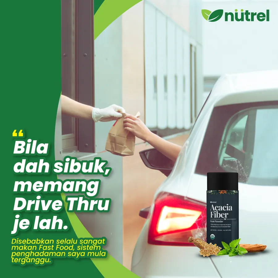 Poster iklan NUTREL - Kesihatan