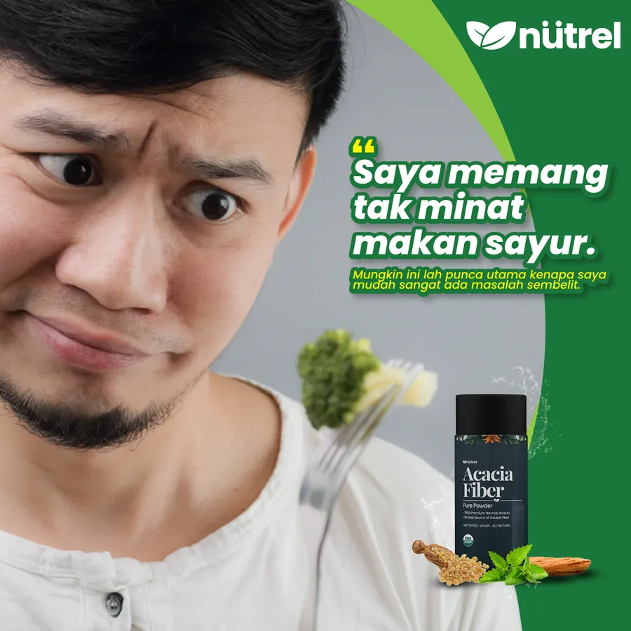 Poster iklan NUTREL - Kesihatan