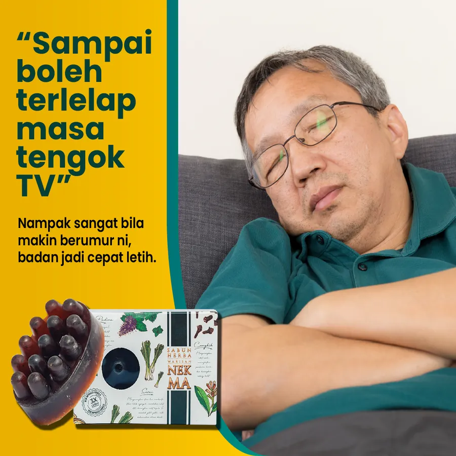 Poster iklan Sabun Nekma - Kesihatan