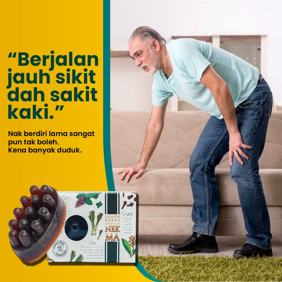 Poster iklan Sabun Nekma - Kesihatan