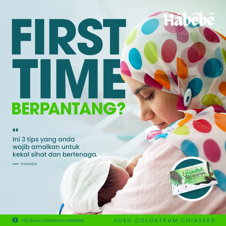 Poster iklan Susu Habebe - Kesihatan