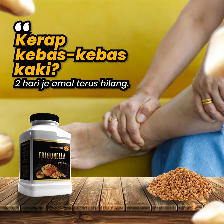 Poster iklan Trigonella - Kesihatan