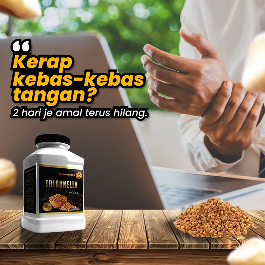 Poster iklan Trigonella - Kesihatan