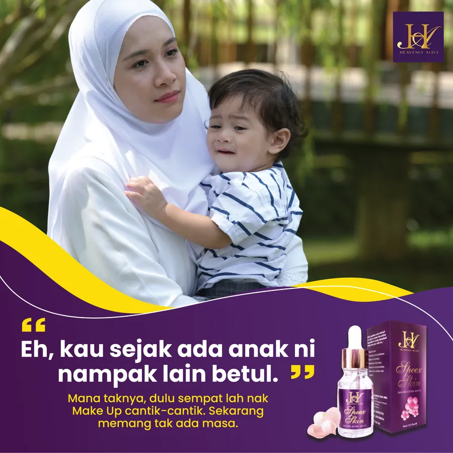 Poster iklan Heavenly Alive - Skin Care