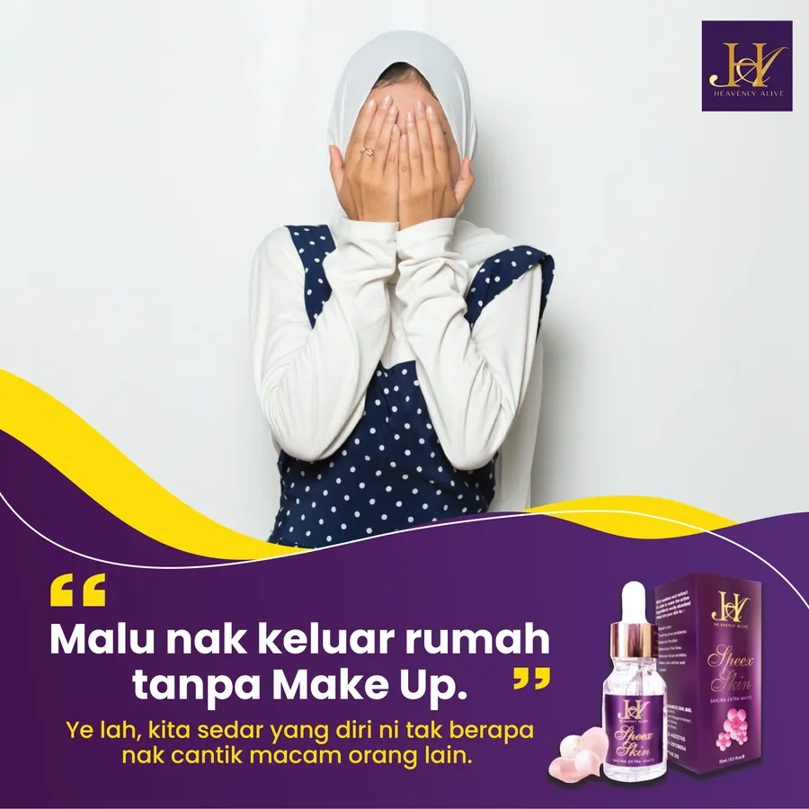 Poster iklan Heavenly Alive - Skin Care