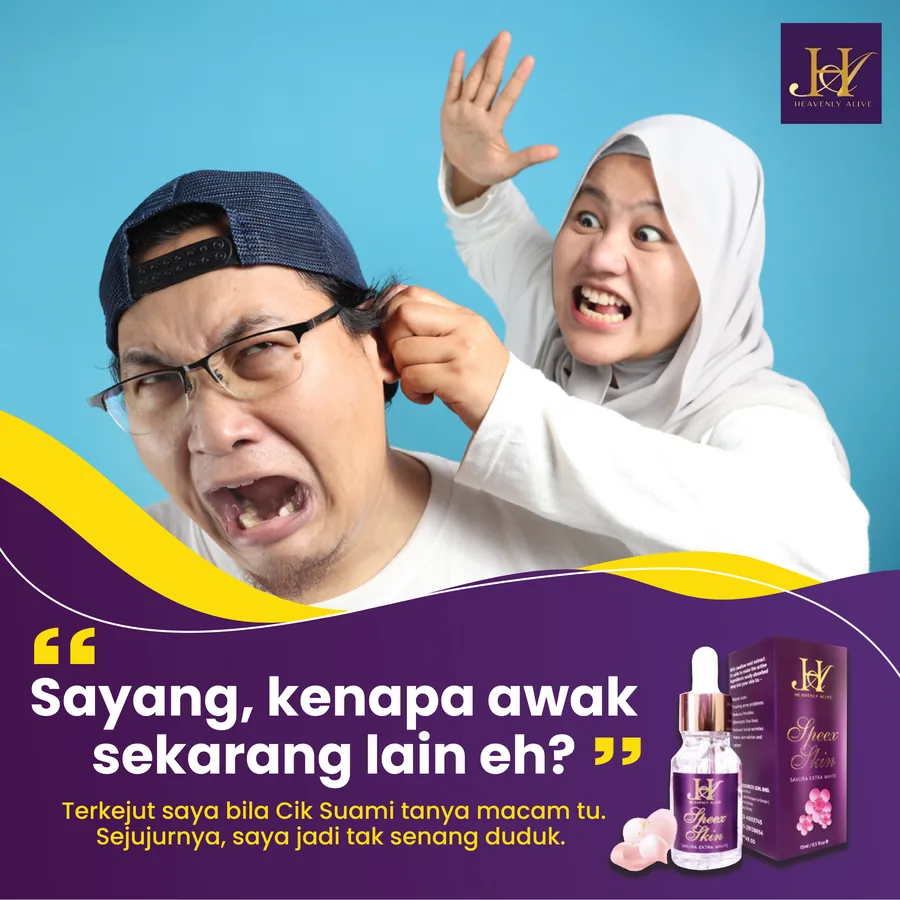 Poster iklan Heavenly Alive - Skin Care