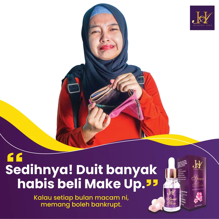 Poster iklan Heavenly Alive - Skin Care