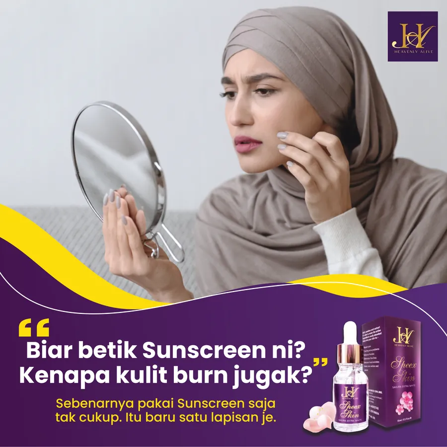 Poster iklan Heavenly Alive - Skin Care
