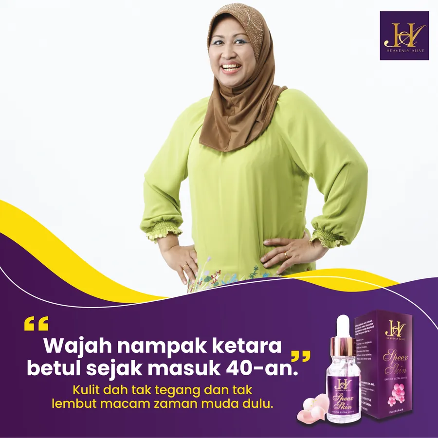 Poster iklan Heavenly Alive - Skin Care