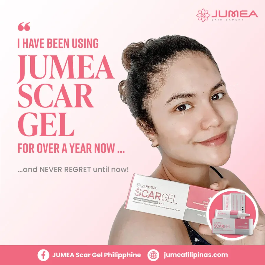 Poster iklan Jumea Scar Gel - Skin Care