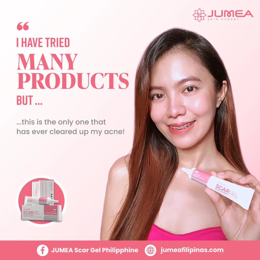 Poster iklan Jumea Scar Gel - Skin Care