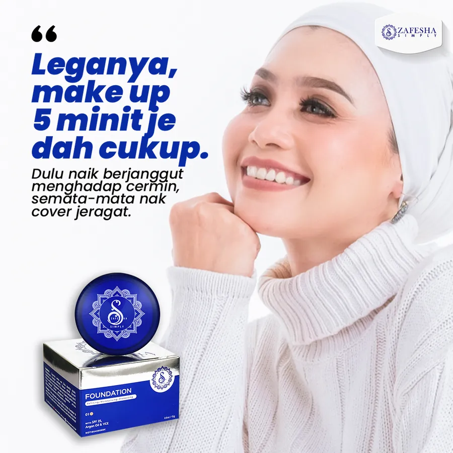 Poster iklan Zafesha - Skin Care
