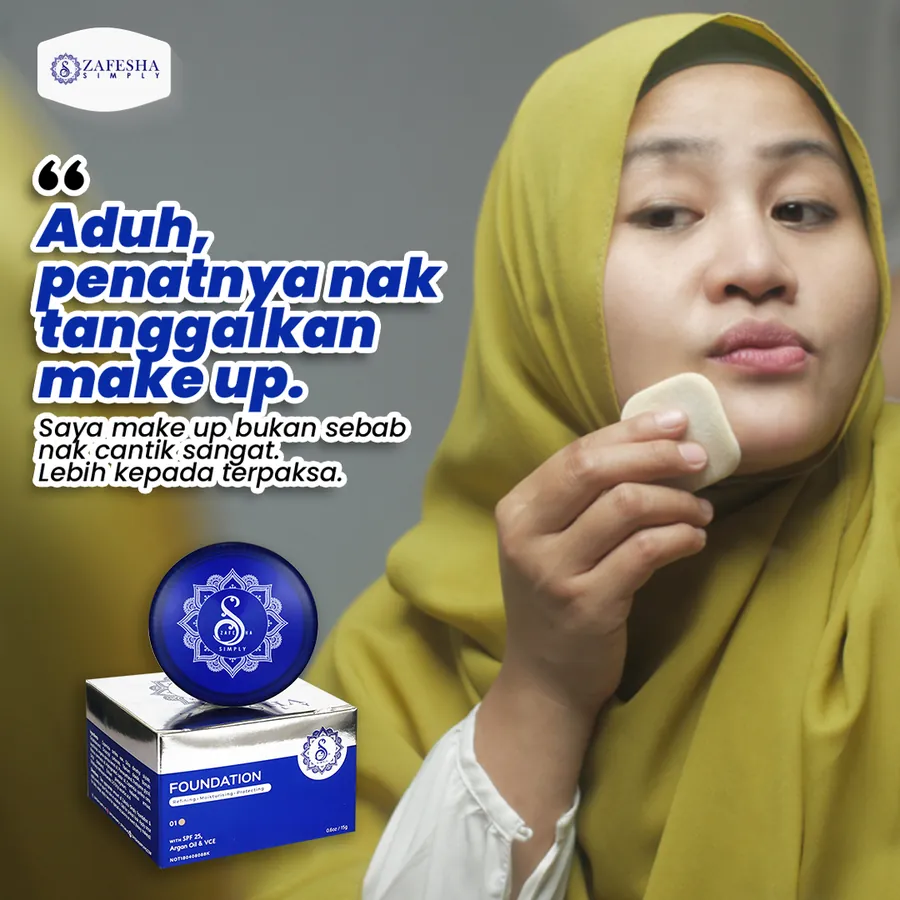 Poster iklan Zafesha - Skin Care