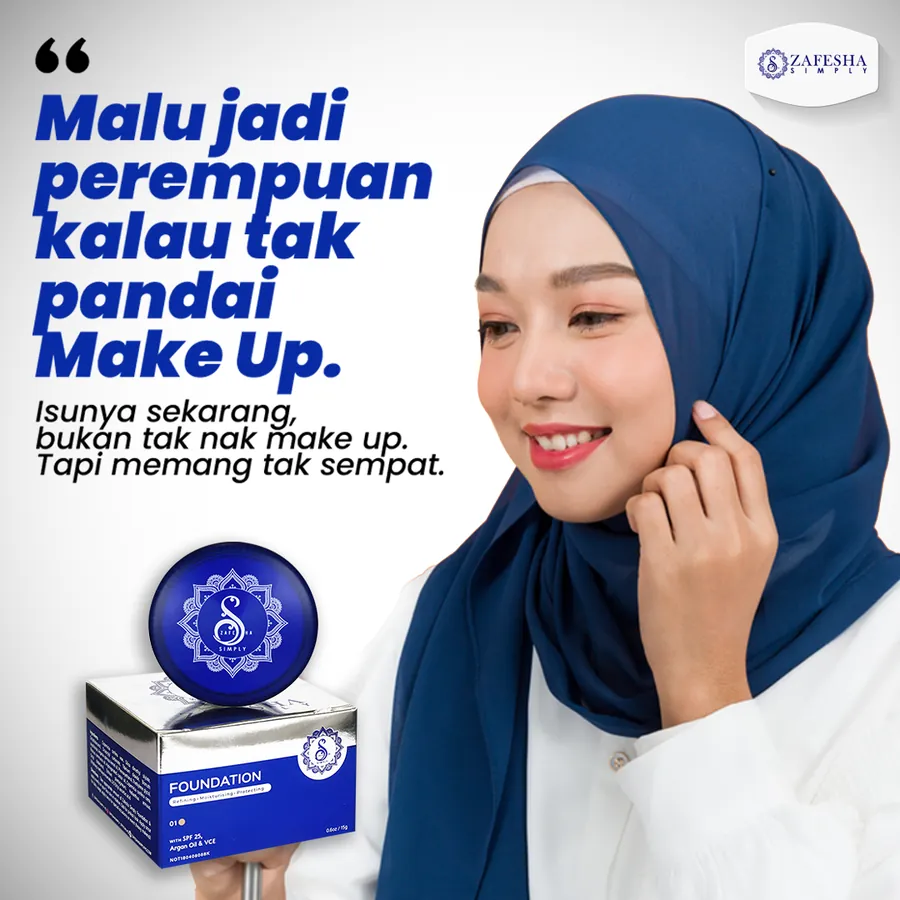 Poster iklan Zafesha - Skin Care