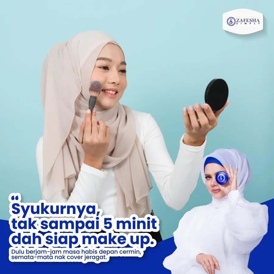 Poster iklan Zafesha - Skin Care