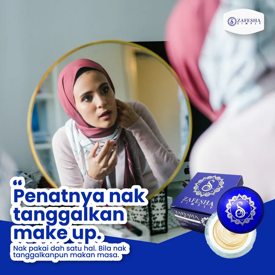 Poster iklan Zafesha - Skin Care