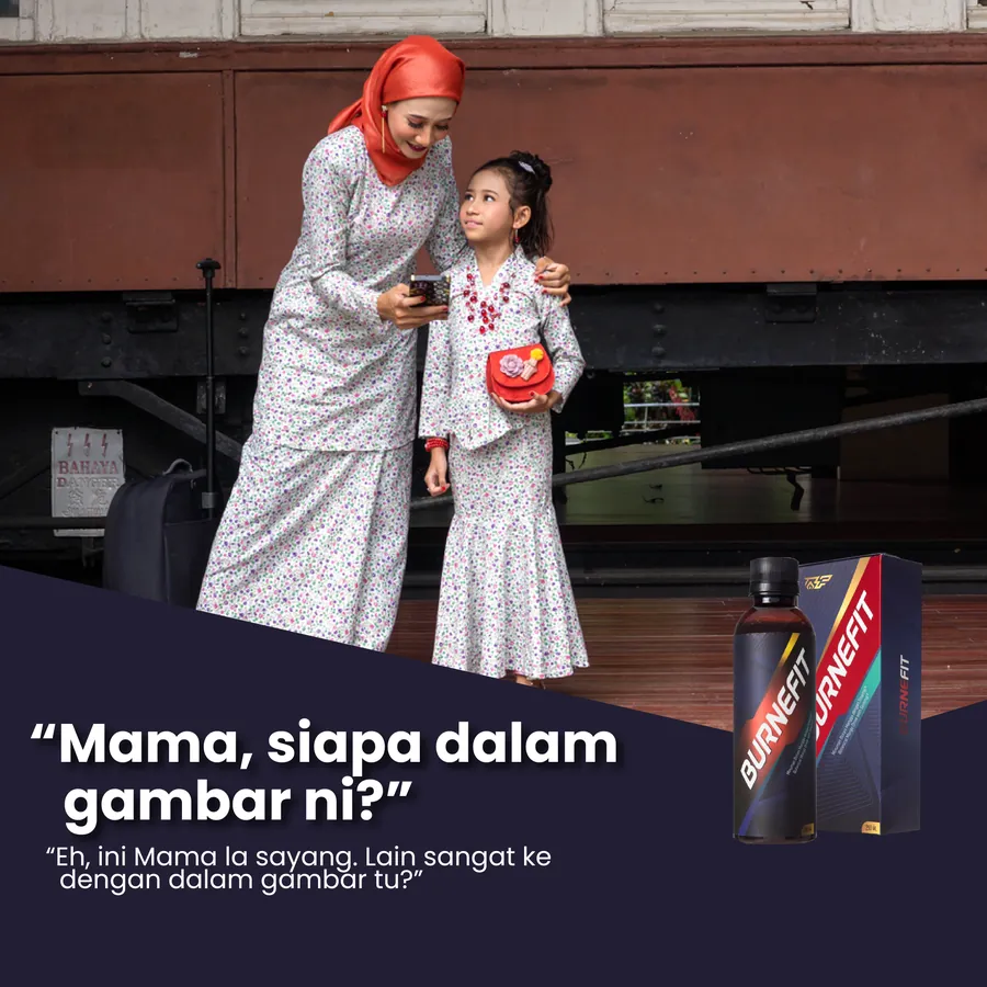 Poster iklan Burnefit - Produk Kurus