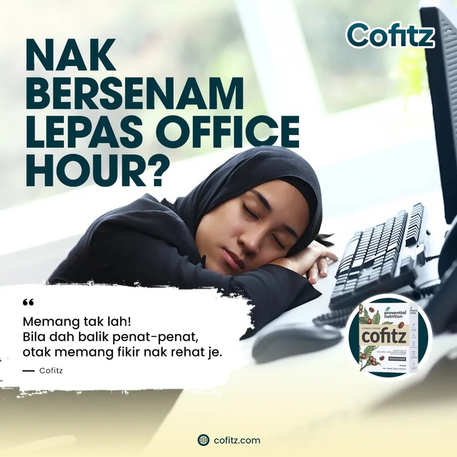 Poster iklan Cofitz - Produk Kurus