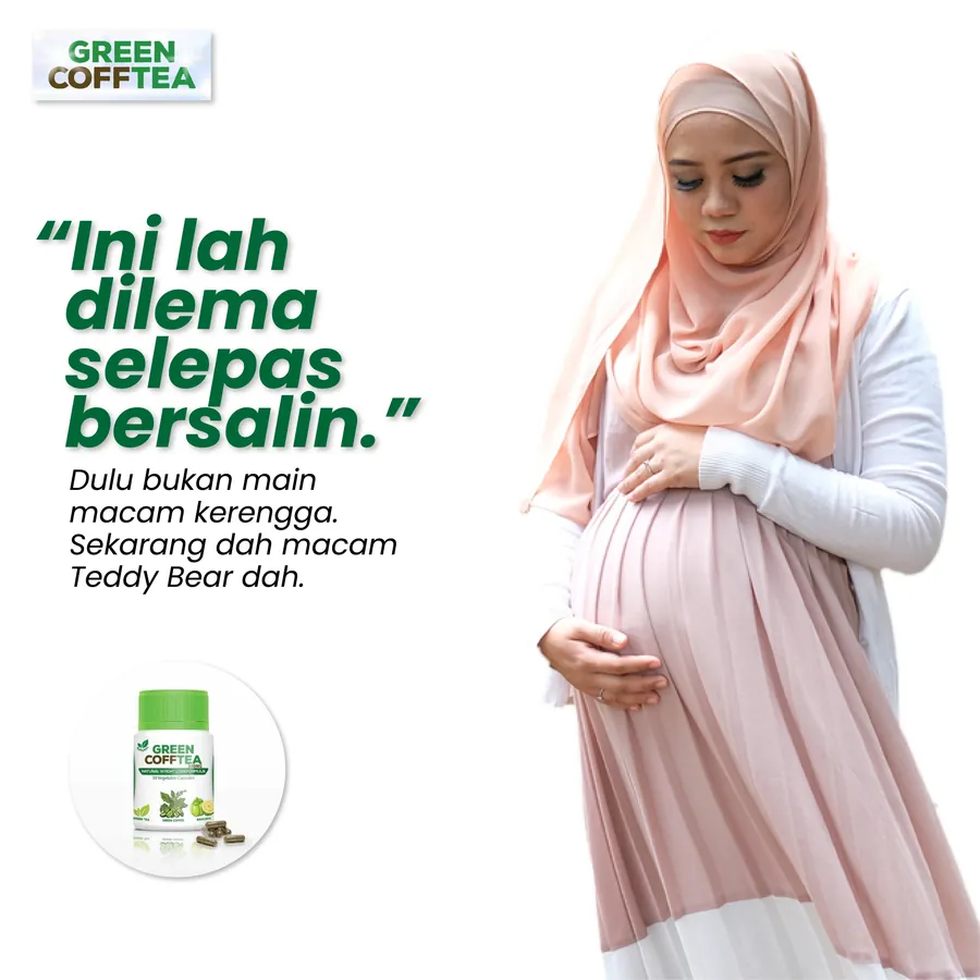 Poster iklan Green Cofftea - Produk Kurus