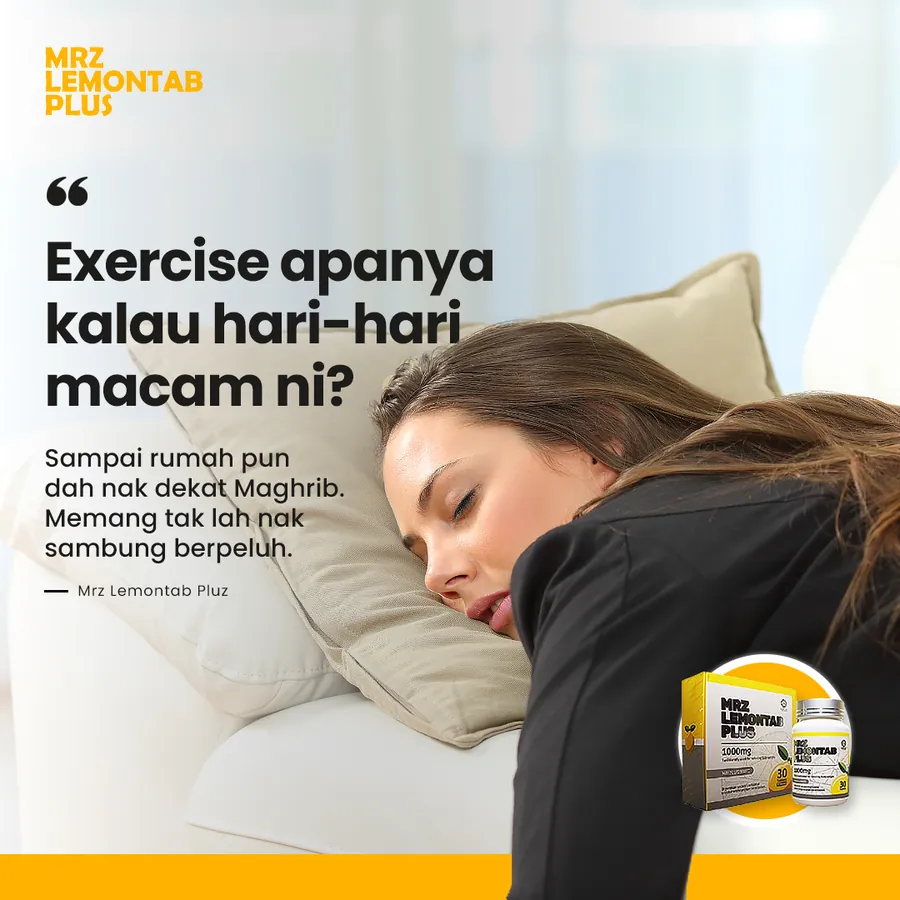 Poster iklan Lemontab - Produk Kurus
