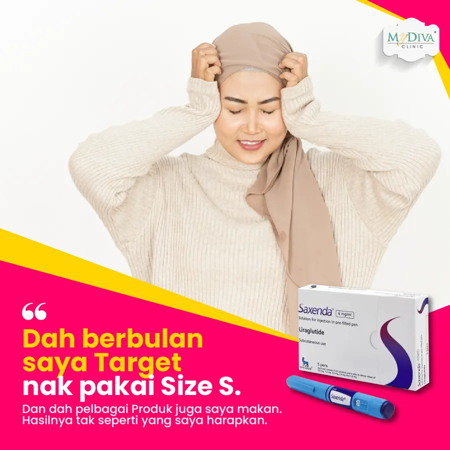 Poster iklan MyDiva Clinic - Produk Kurus