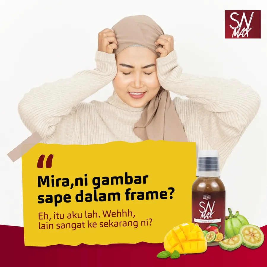 Poster iklan SW Max - Produk Kurus