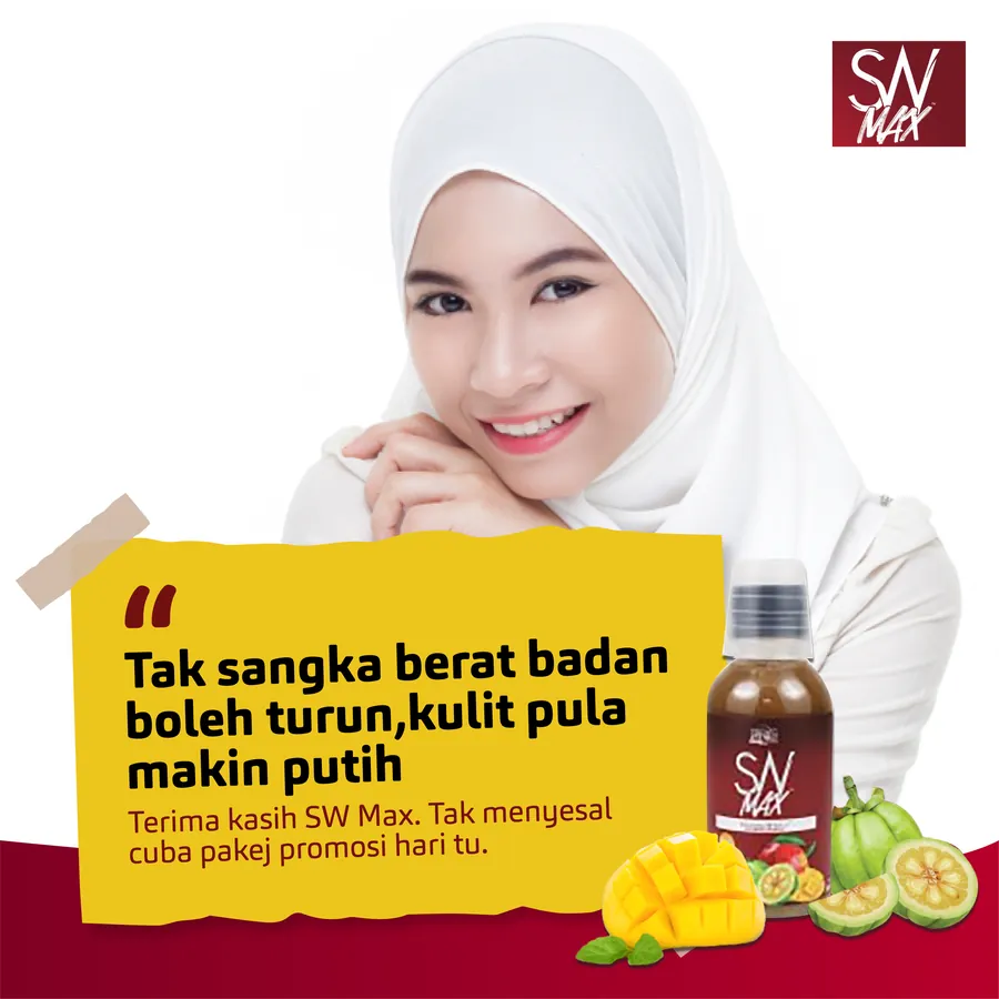 Poster iklan SW Max - Produk Kurus