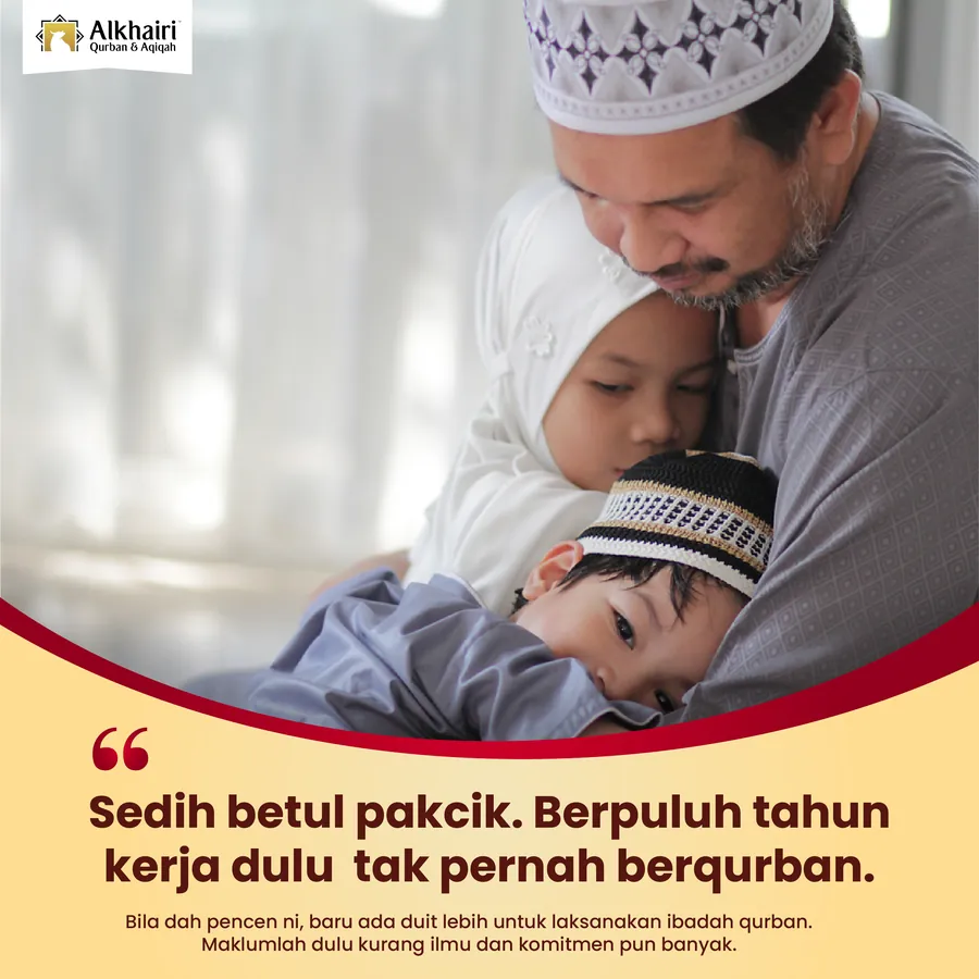 Poster iklan Al Khairi Qurban - Service Centre