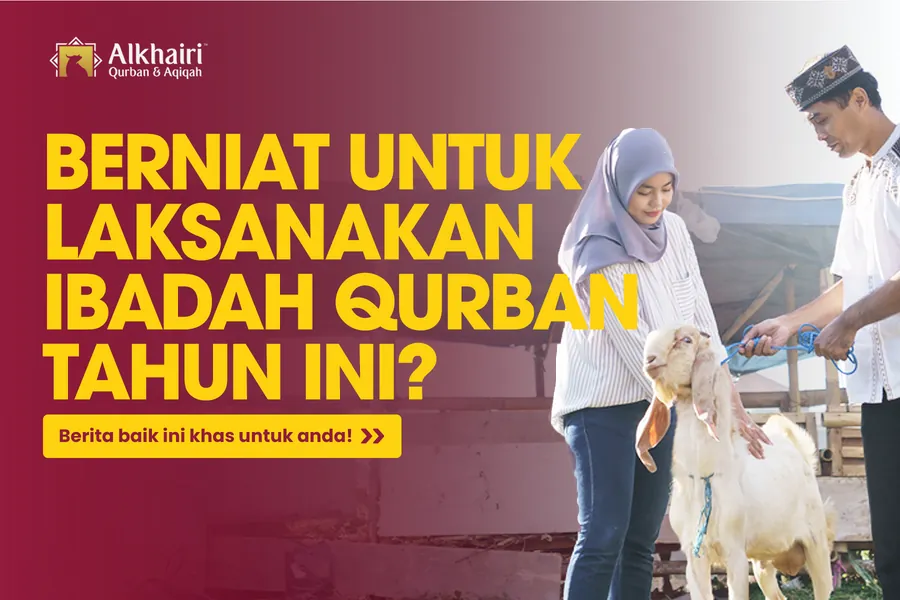 Poster iklan Al Khairi Qurban - Service Centre