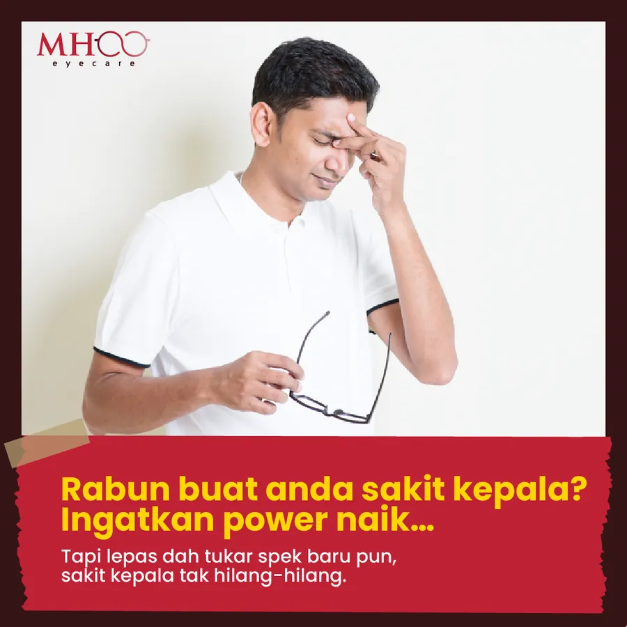 Poster iklan MHO Eyecare - Service Centre
