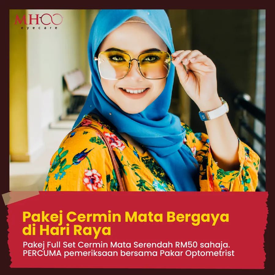 Poster iklan MHO Eyecare - Service Centre