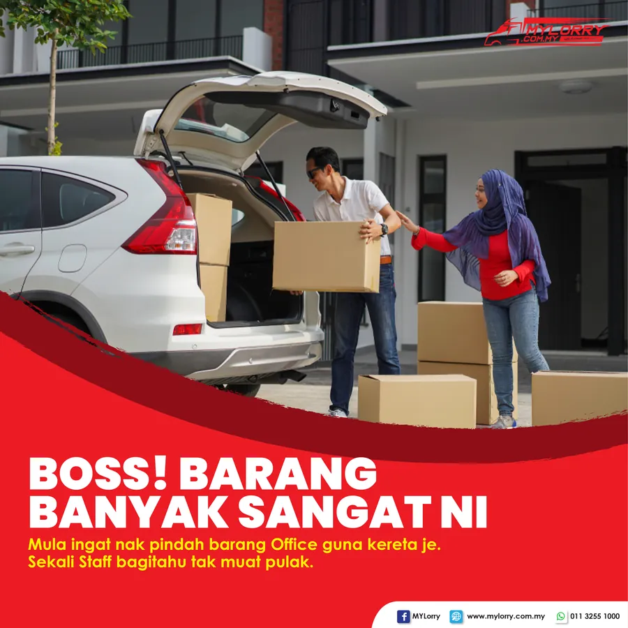 Poster iklan MYLorry - Service Centre