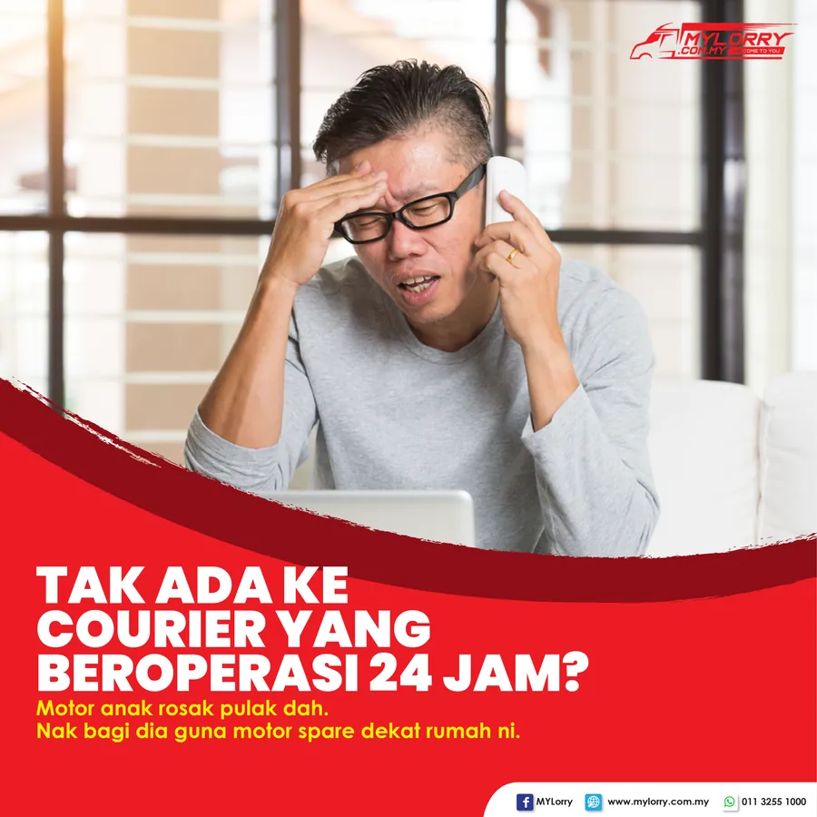 Poster iklan MYLorry - Service Centre