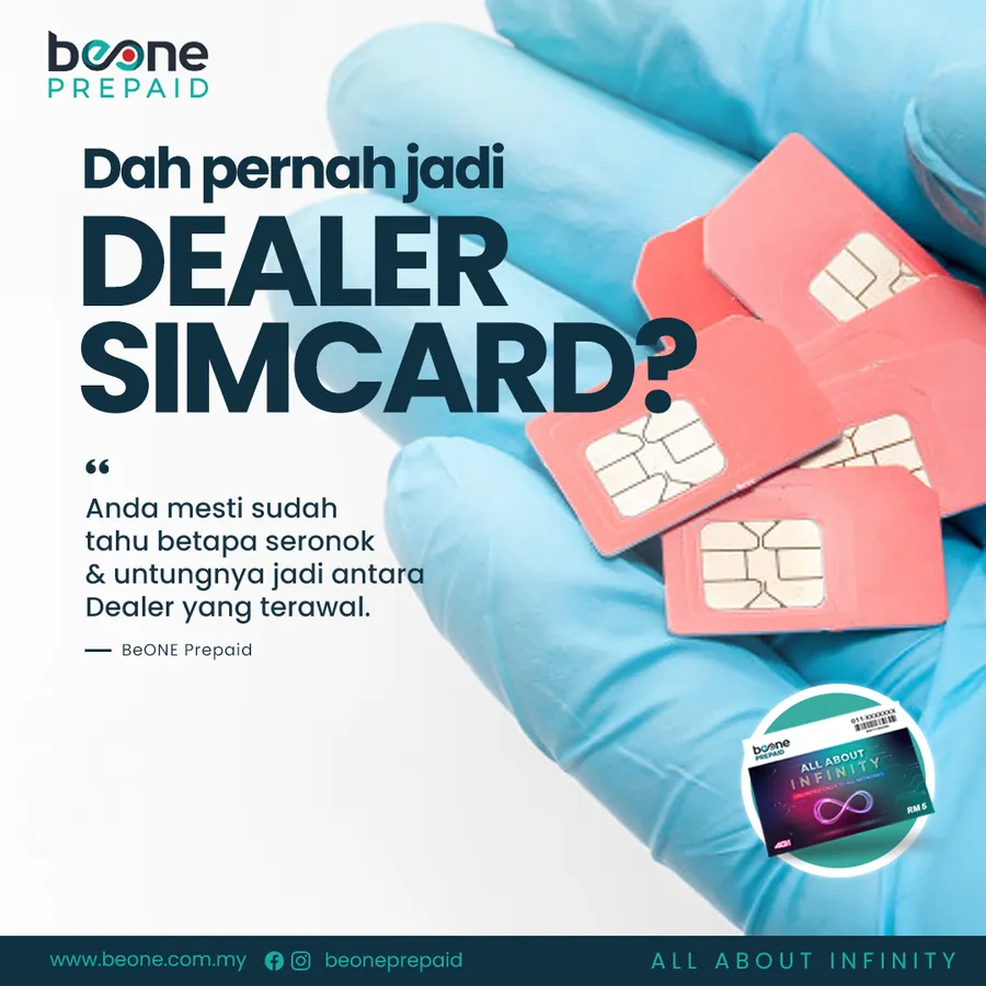 Poster iklan BeONE - Telco