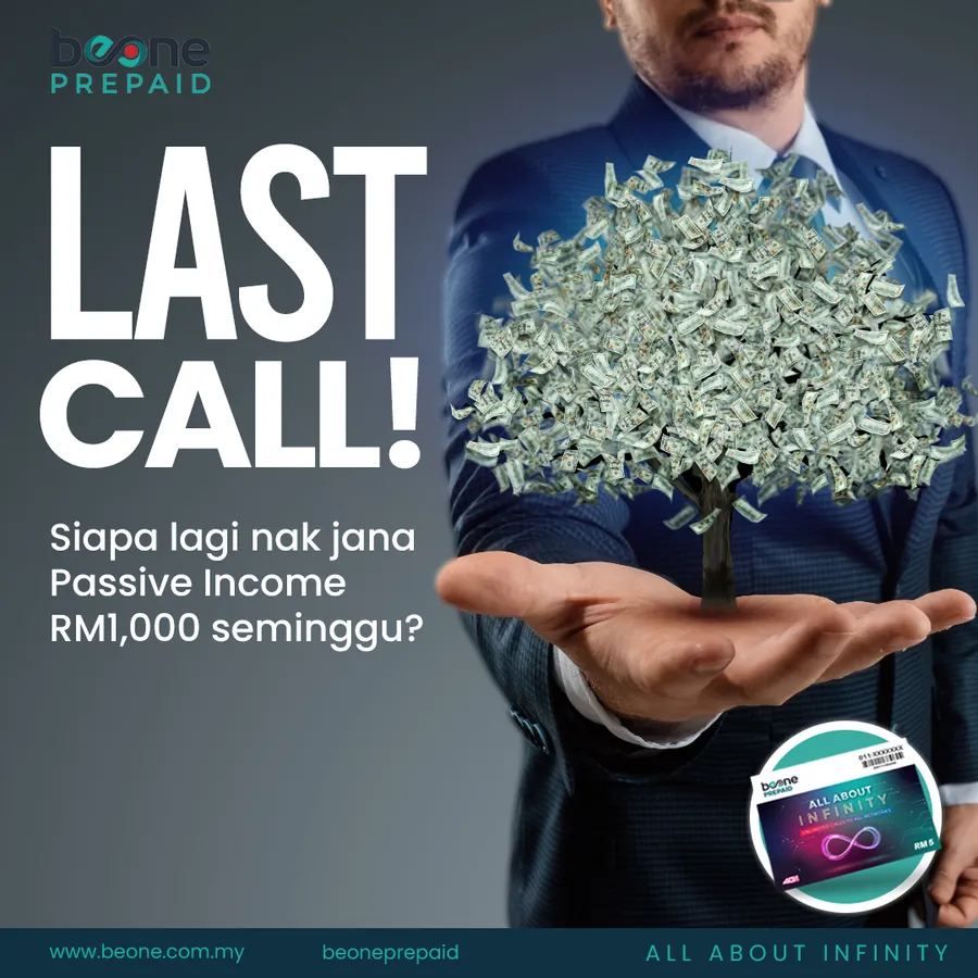 Poster iklan BeONE - Telco