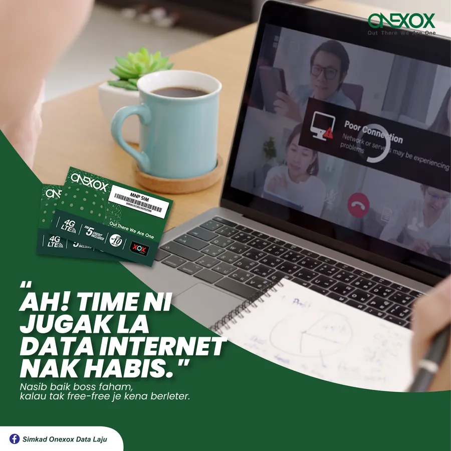 Poster iklan One XOX - Telco
