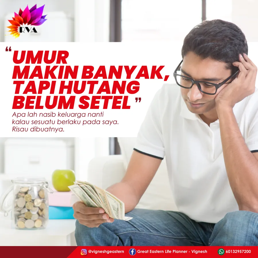 Poster iklan Great Eastern - Insurance Takaful