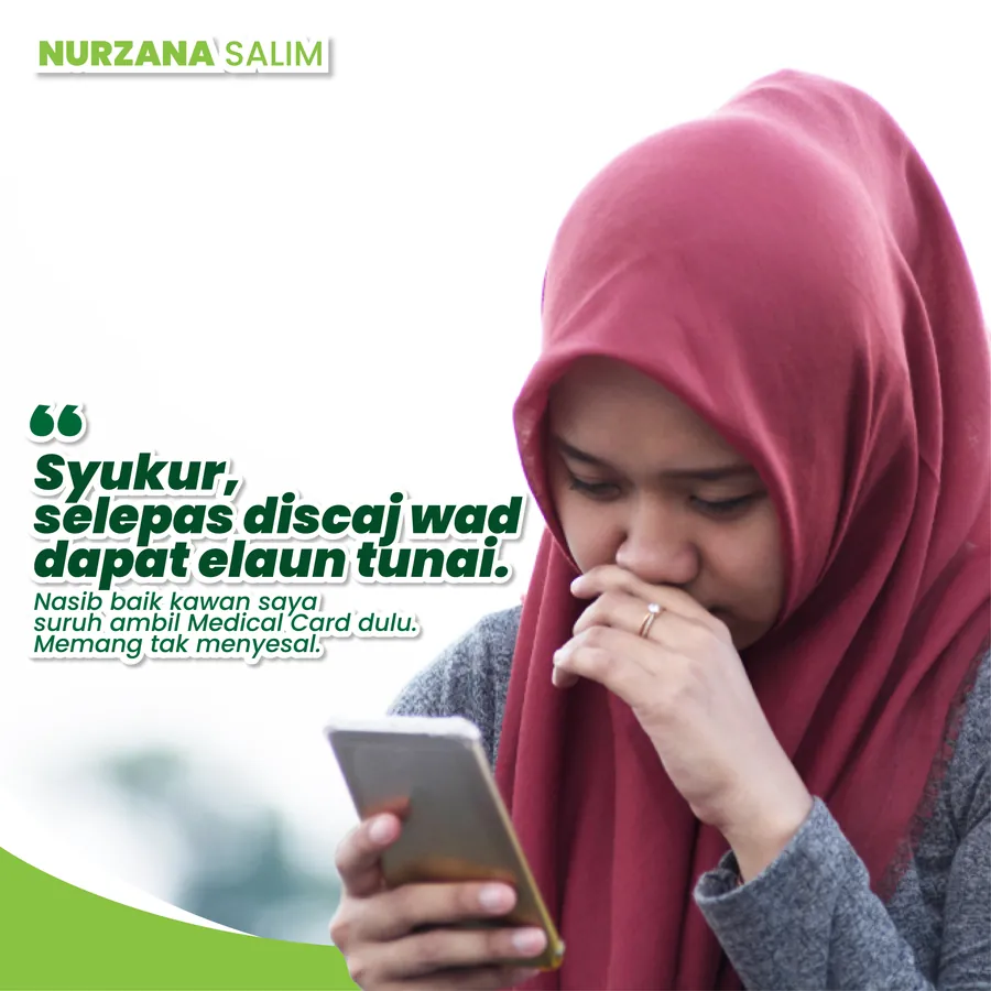 Poster iklan Takaful Ikhlas - Insurance Takaful