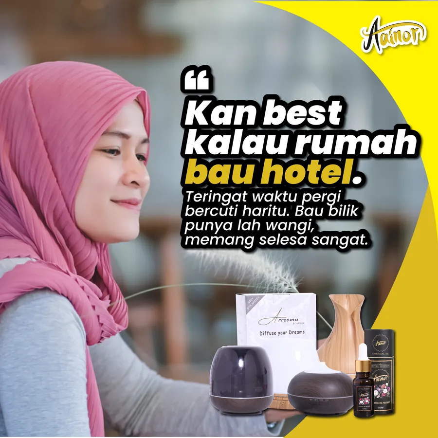 Poster iklan ARROMA DIFFUSER - Household