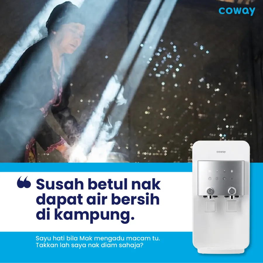 Poster iklan COWAY - Household
