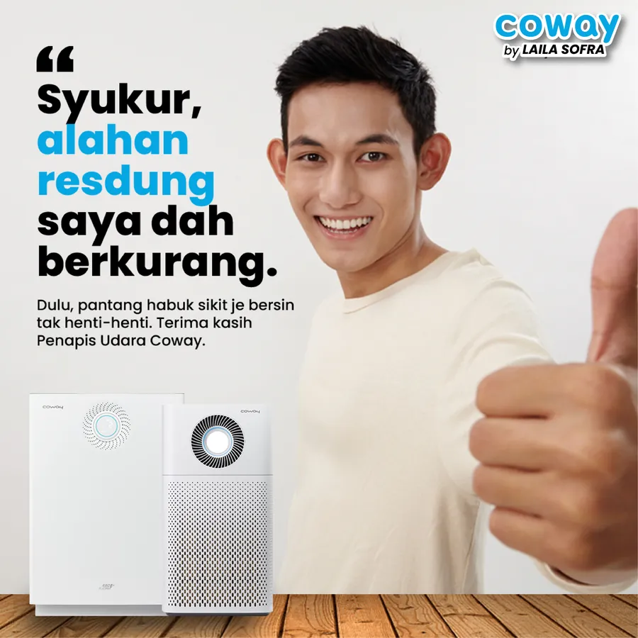 Poster iklan COWAY - Household