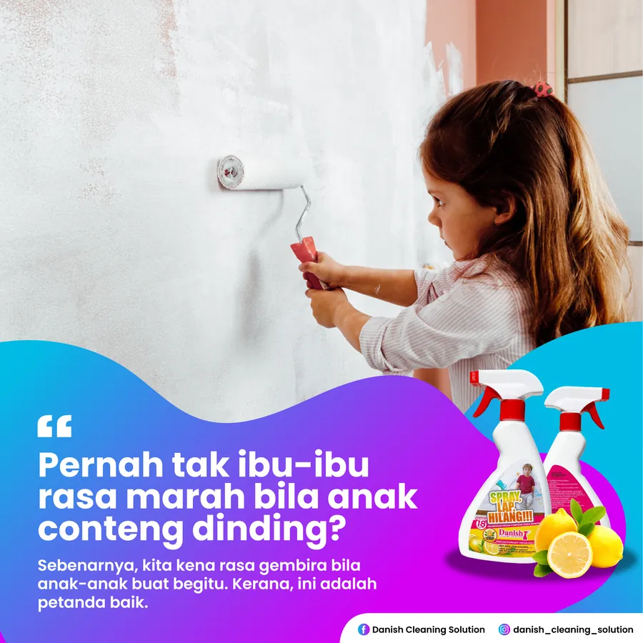 Poster iklan DANISH CLEANING SOLUTION - Household
