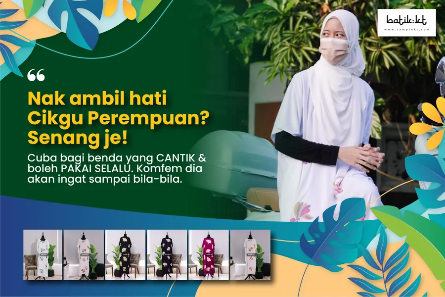 Poster iklan Kaftan Lukis Batik - Fashion