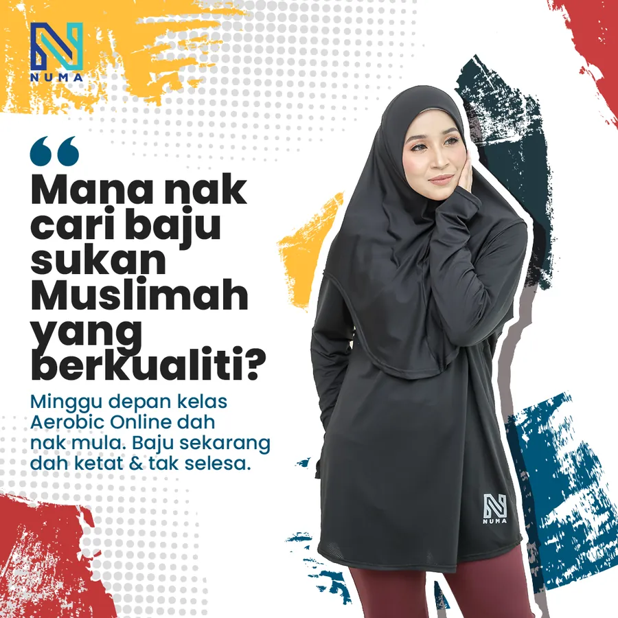 Poster iklan NUMA Sport - Fashion