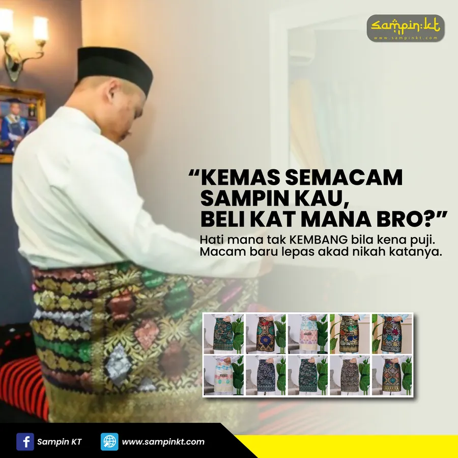 Poster iklan Sampin KT - Fashion