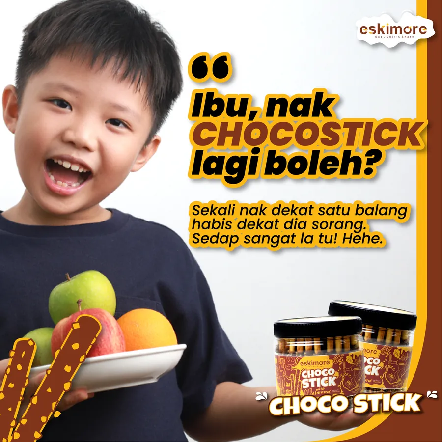 Poster iklan Chocostick by ESKIMORE - Food & Beverage