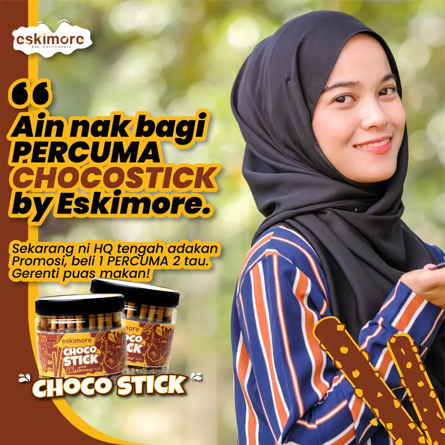 Poster iklan Chocostick by ESKIMORE - Food & Beverage